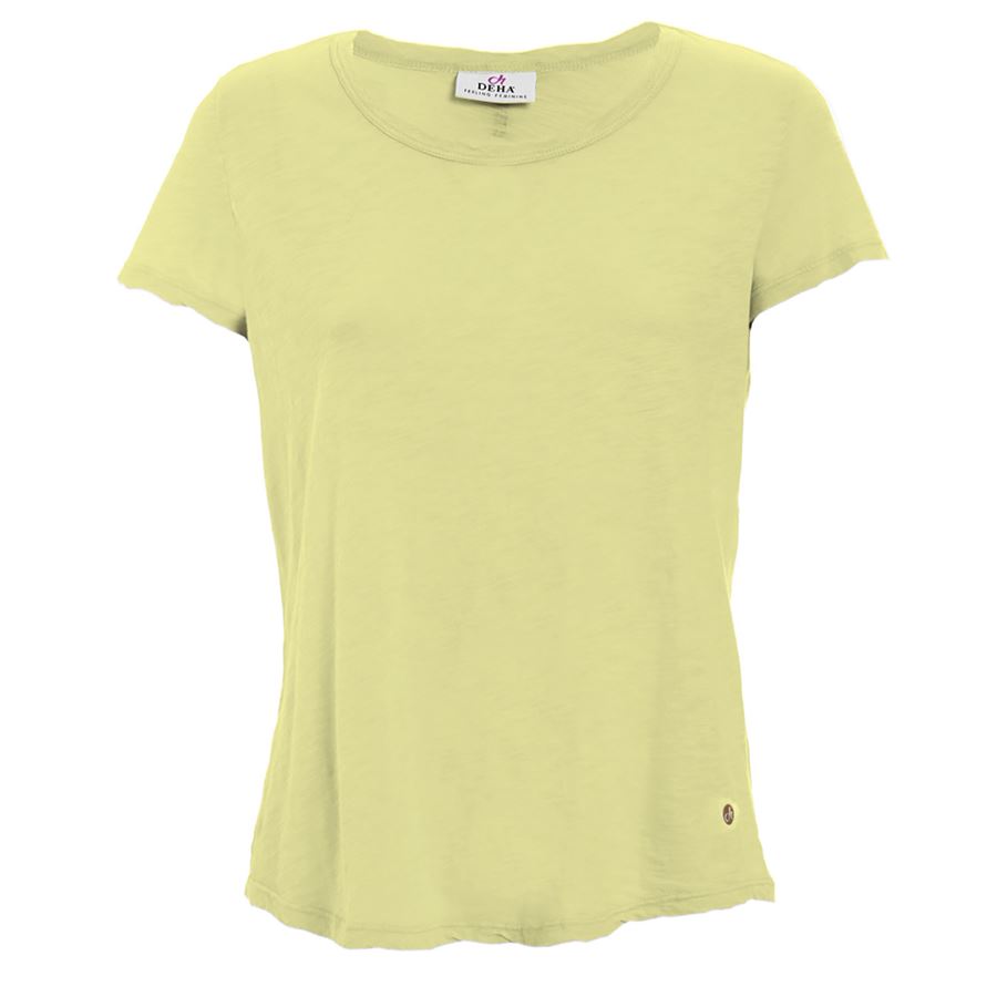 T-shirt in jersey fiammato da donna Deha | A0063137201